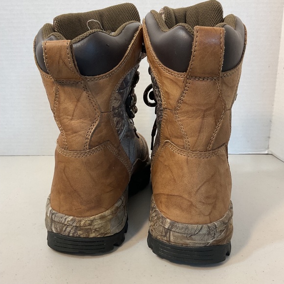 Game Winner Women's Camo Hiking Hunting Waterproof Boots Size 7.5 - Picture 14 of 15